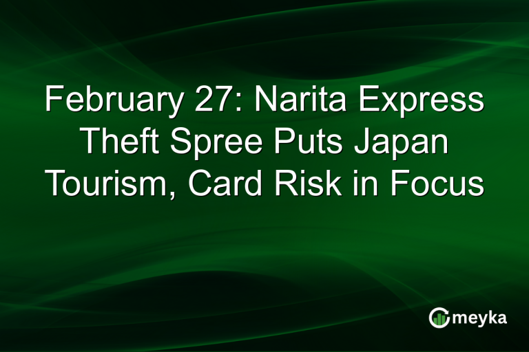 February 27: Narita Express Theft Spree Puts Japan Tourism, Card Risk in Focus