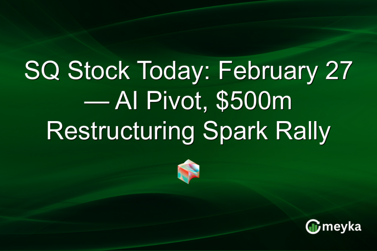 SQ Stock Today: February 27 — AI Pivot, $500m Restructuring Spark Rally