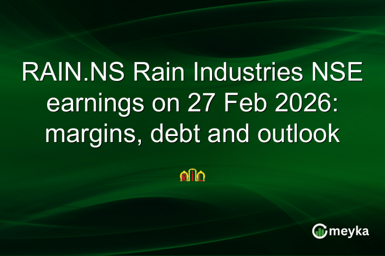 RAIN.NS Rain Industries NSE earnings on 27 Feb 2026: margins, debt and outlook