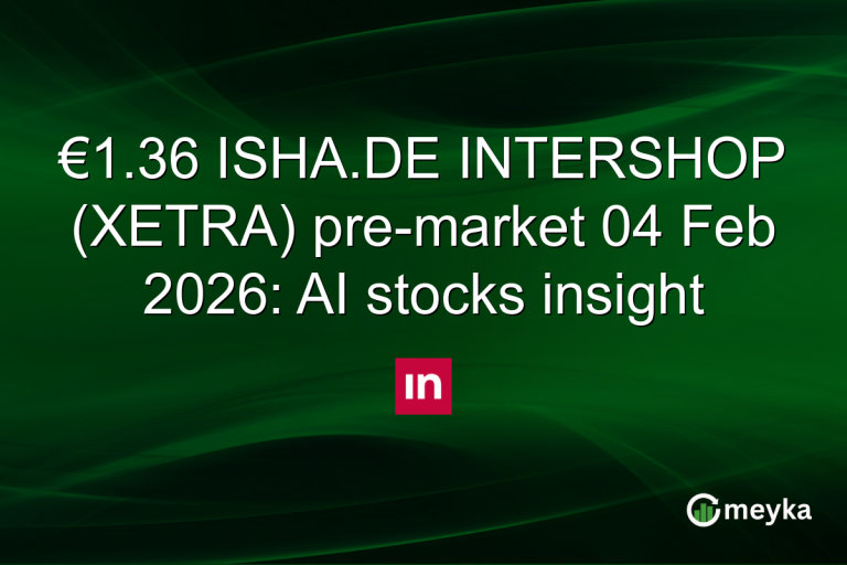 €1.36 ISHA.DE INTERSHOP (XETRA) pre-market 04 Feb 2026: AI stocks insight