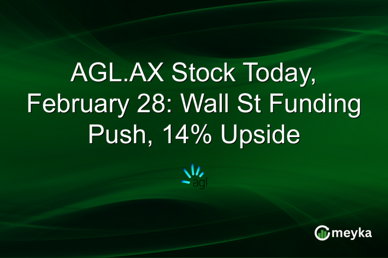 AGL.AX Stock Today, February 28: Wall St Funding Push, 14% Upside