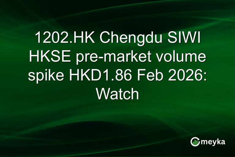 1202.HK Chengdu SIWI HKSE pre-market volume spike HKD1.86 Feb 2026: Watch