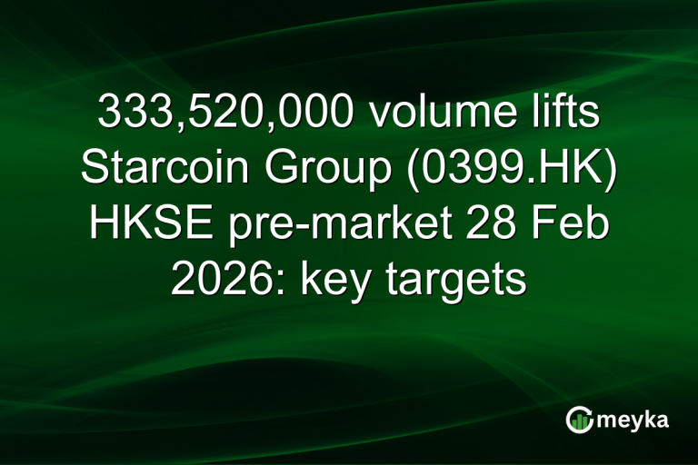 333,520,000 volume lifts Starcoin Group (0399.HK) HKSE pre-market 28 Feb 2026: key targets