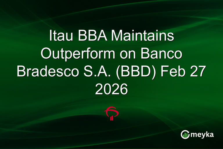 Itau BBA Maintains Outperform on Banco Bradesco S.A. (BBD) Feb 27 2026