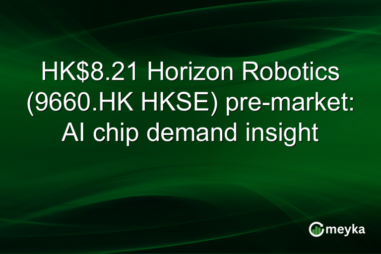 HK$8.21 Horizon Robotics (9660.HK HKSE) pre-market: AI chip demand insight