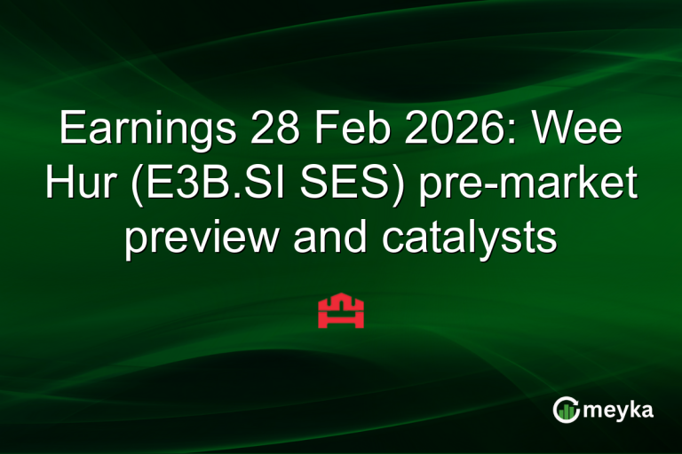 Earnings 28 Feb 2026: Wee Hur (E3B.SI SES) pre-market preview and catalysts