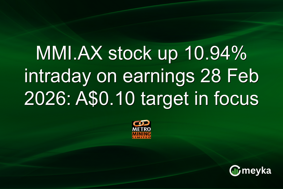 MMI.AX stock up 10.94% intraday on earnings 28 Feb 2026: A$0.10 target in focus