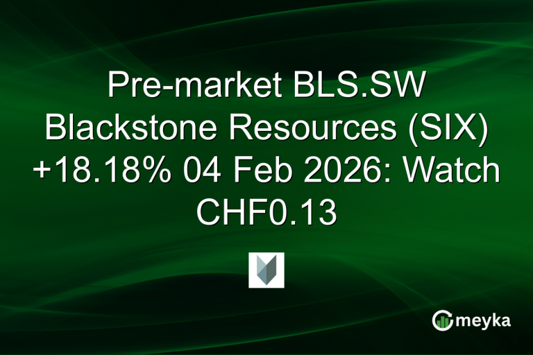 Pre-market BLS.SW Blackstone Resources (SIX) +18.18% 04 Feb 2026: Watch CHF0.13