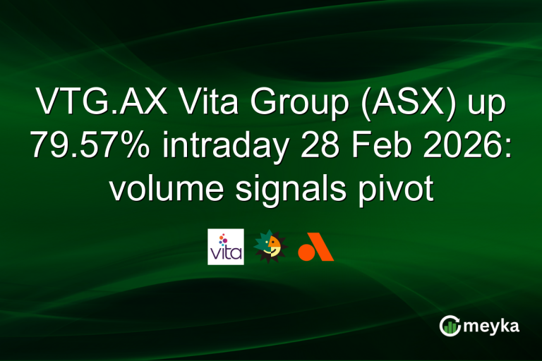 VTG.AX Vita Group (ASX) up 79.57% intraday 28 Feb 2026: volume signals pivot