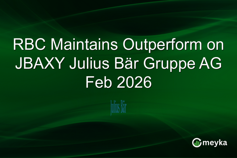 RBC Maintains Outperform on JBAXY Julius Bär Gruppe AG Feb 2026