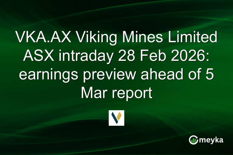 VKA.AX Viking Mines Limited ASX intraday 28 Feb 2026: earnings preview ahead of 5 Mar report