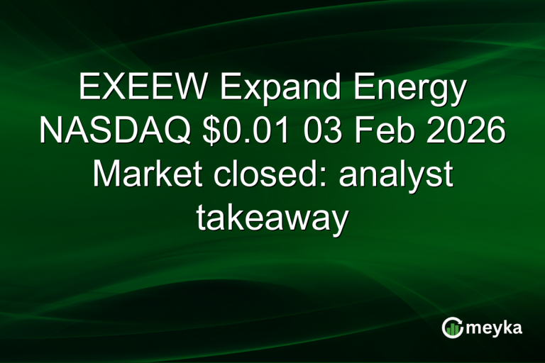 EXEEW Expand Energy NASDAQ $0.01 03 Feb 2026 Market closed: analyst takeaway