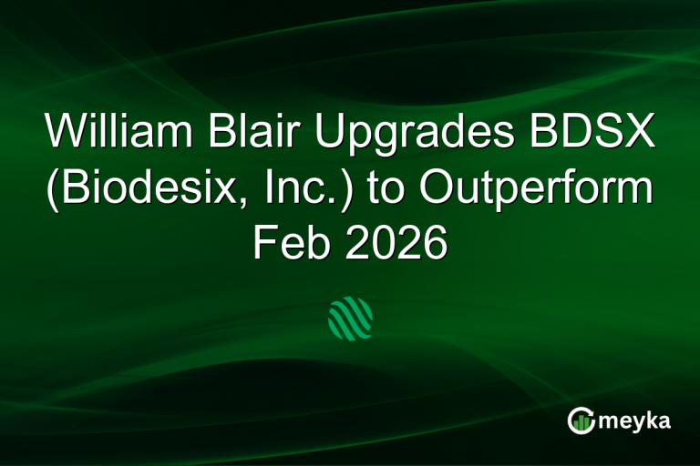 William Blair Upgrades BDSX (Biodesix, Inc.) to Outperform Feb 2026
