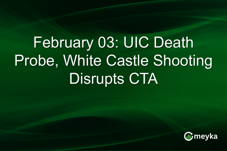February 03: UIC Death Probe, White Castle Shooting Disrupts CTA