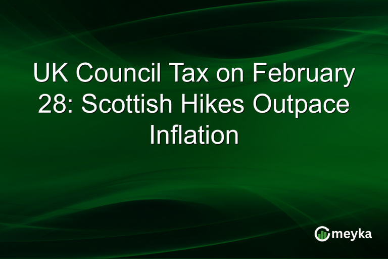 UK Council Tax on February 28: Scottish Hikes Outpace Inflation