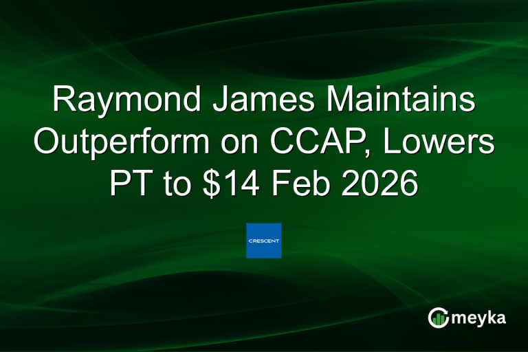 Raymond James Maintains Outperform on CCAP, Lowers PT to $14 Feb 2026