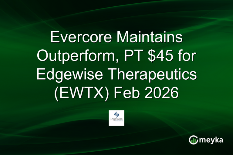 Evercore Maintains Outperform, PT $45 for Edgewise Therapeutics (EWTX) Feb 2026