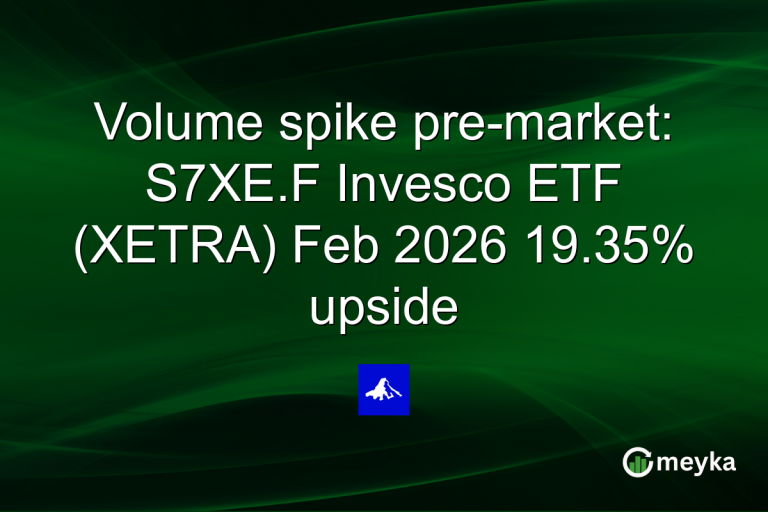 Volume spike pre-market: S7XE.F Invesco ETF (XETRA) Feb 2026 19.35% upside