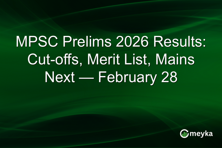 MPSC Prelims 2026 Results: Cut-offs, Merit List, Mains Next — February 28