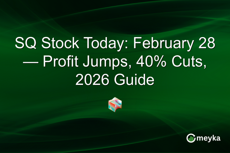 SQ Stock Today: February 28 — Profit Jumps, 40% Cuts, 2026 Guide