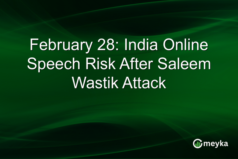 February 28: India Online Speech Risk After Saleem Wastik Attack