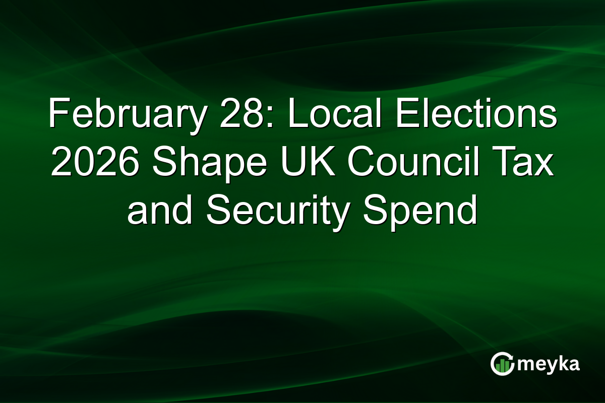 February 28: Local Elections 2026 Shape UK Council Tax and Security Spend