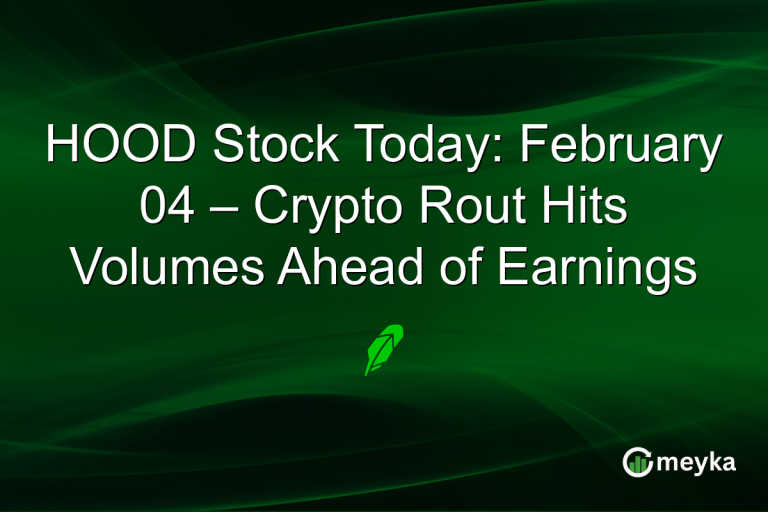 HOOD Stock Today: February 04 – Crypto Rout Hits Volumes Ahead of Earnings