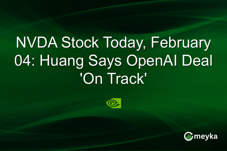 NVDA Stock Today, February 04: Huang Says OpenAI Deal 'On Track'