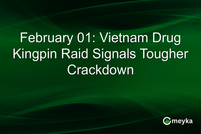 February 01: Vietnam Drug Kingpin Raid Signals Tougher Crackdown