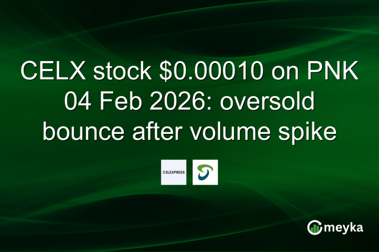 CELX stock $0.00010 on PNK 04 Feb 2026: oversold bounce after volume spike