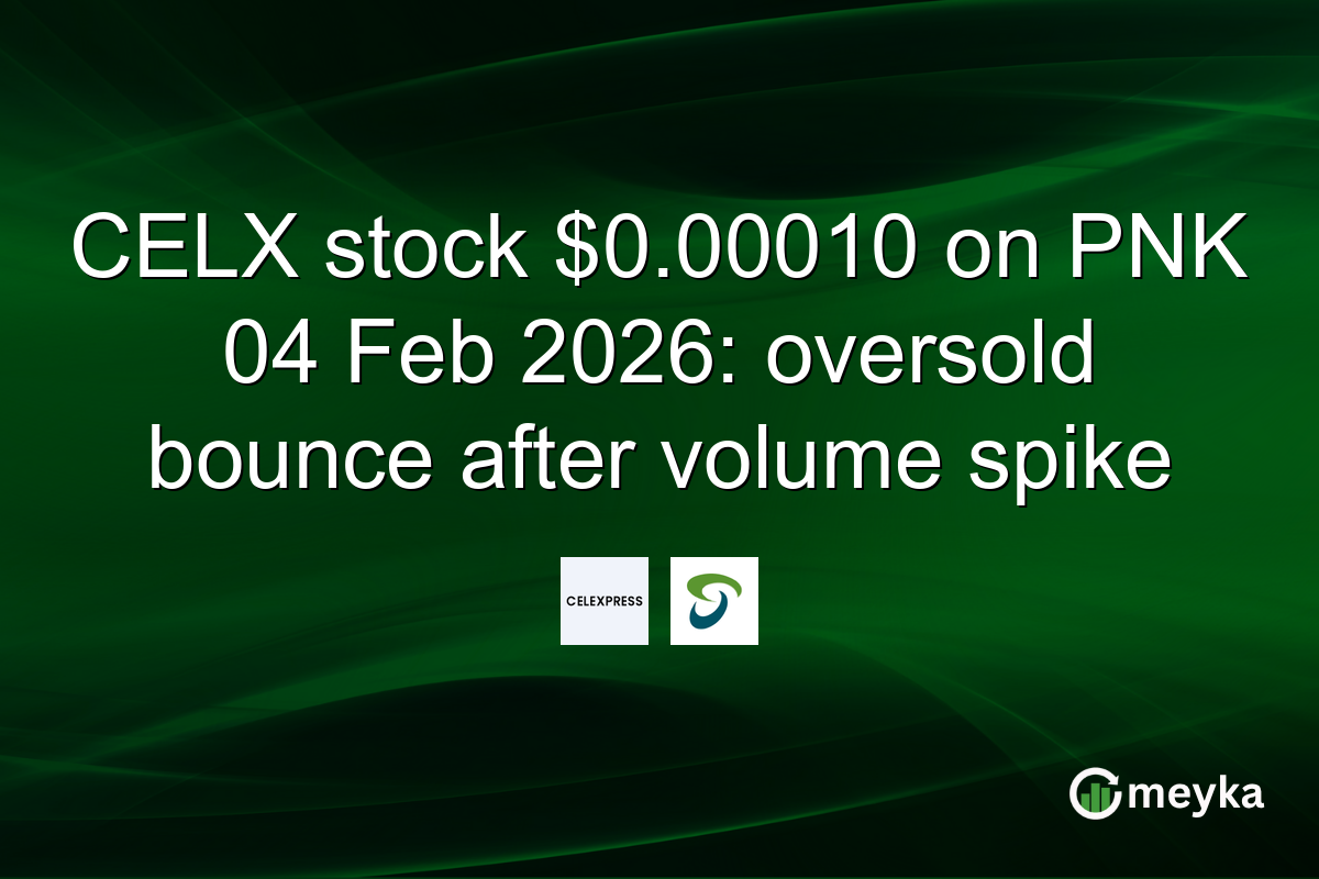 CELX stock $0.00010 on PNK 04 Feb 2026: oversold bounce after volume spike