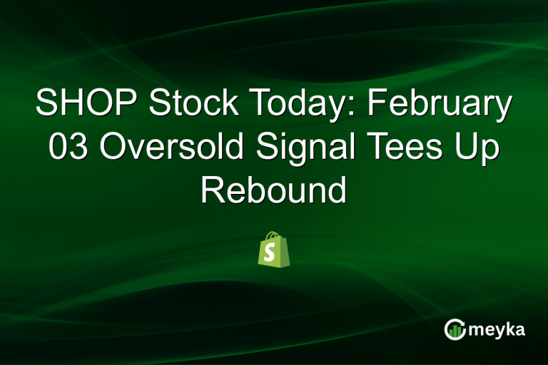 SHOP Stock Today: February 03 Oversold Signal Tees Up Rebound