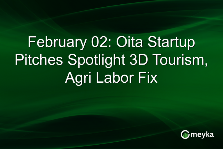 February 02: Oita Startup Pitches Spotlight 3D Tourism, Agri Labor Fix