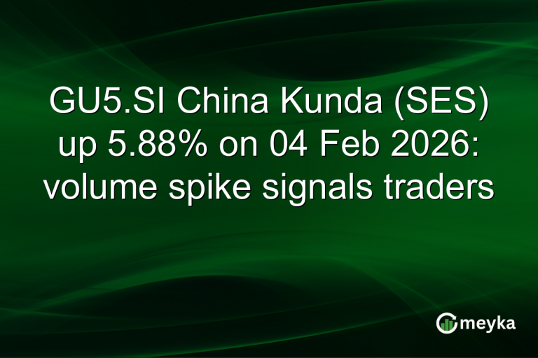 GU5.SI China Kunda (SES) up 5.88% on 04 Feb 2026: volume spike signals traders