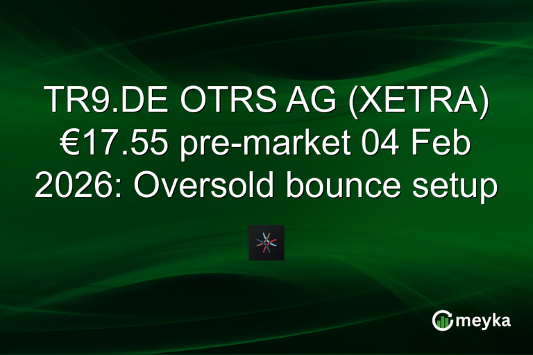 TR9.DE OTRS AG (XETRA) €17.55 pre-market 04 Feb 2026: Oversold bounce setup