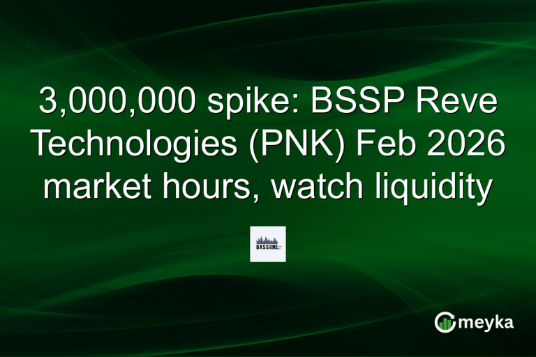 3,000,000 spike: BSSP Reve Technologies (PNK) Feb 2026 market hours, watch liquidity