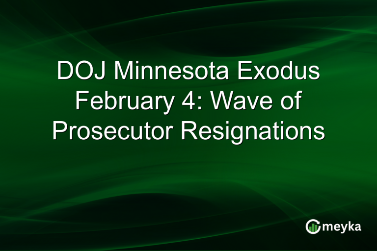 DOJ Minnesota Exodus February 4: Wave of Prosecutor Resignations