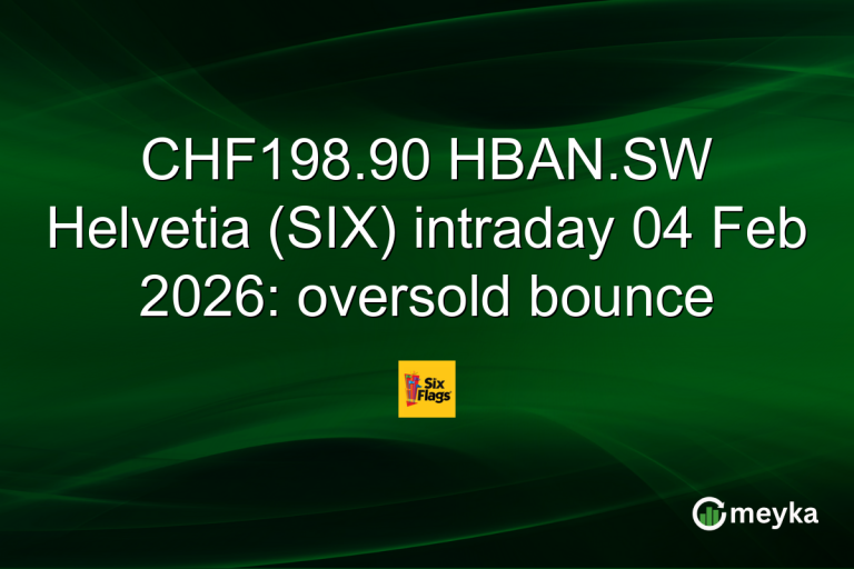 CHF198.90 HBAN.SW Helvetia (SIX) intraday 04 Feb 2026: oversold bounce