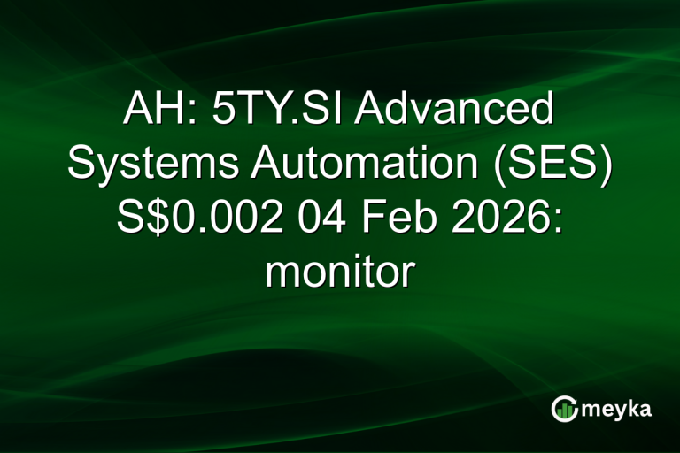 AH: 5TY.SI Advanced Systems Automation (SES) S$0.002 04 Feb 2026: monitor