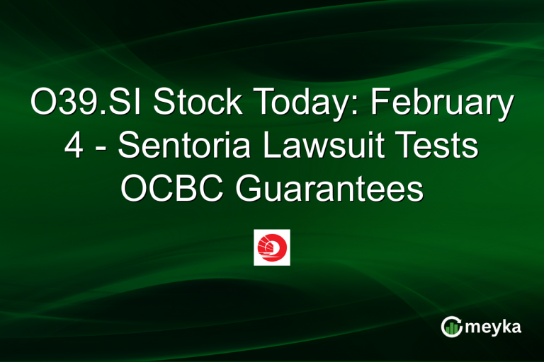 O39.SI Stock Today: February 4 - Sentoria Lawsuit Tests OCBC Guarantees