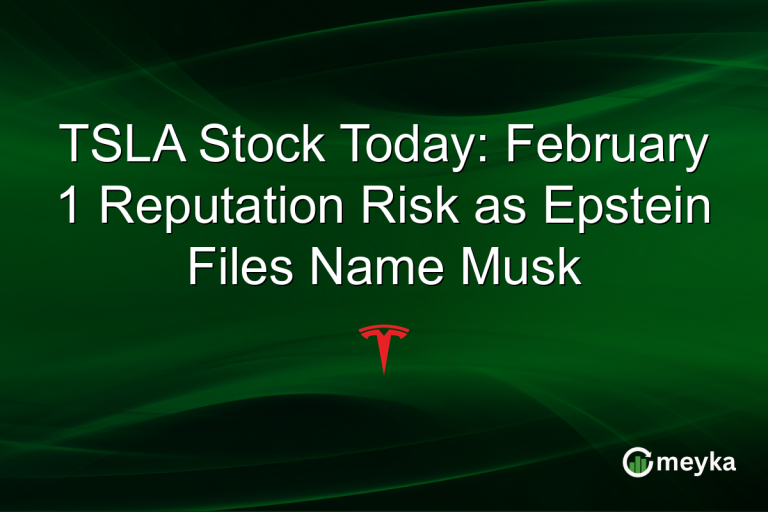 TSLA Stock Today: February 1 Reputation Risk as Epstein Files Name Musk
