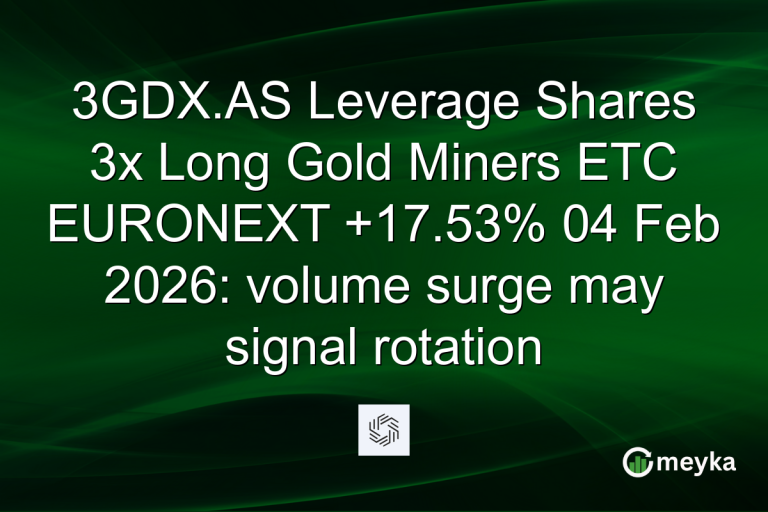 3GDX.AS Leverage Shares 3x Long Gold Miners ETC EURONEXT +17.53% 04 Feb 2026: volume surge may signal rotation