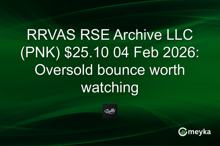 RRVAS RSE Archive LLC (PNK) $25.10 04 Feb 2026: Oversold bounce worth watching