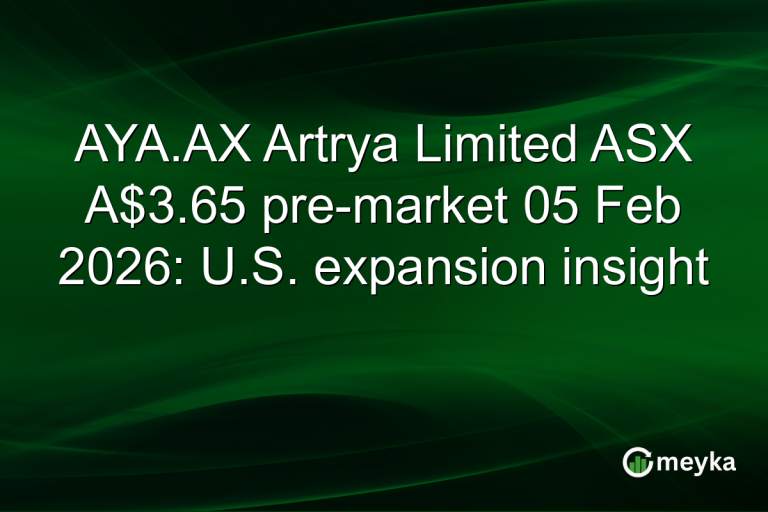 AYA.AX Artrya Limited ASX A$3.65 pre-market 05 Feb 2026: U.S. expansion insight