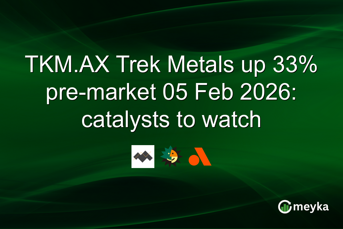 TKM.AX Trek Metals up 33% pre-market 05 Feb 2026: catalysts to watch