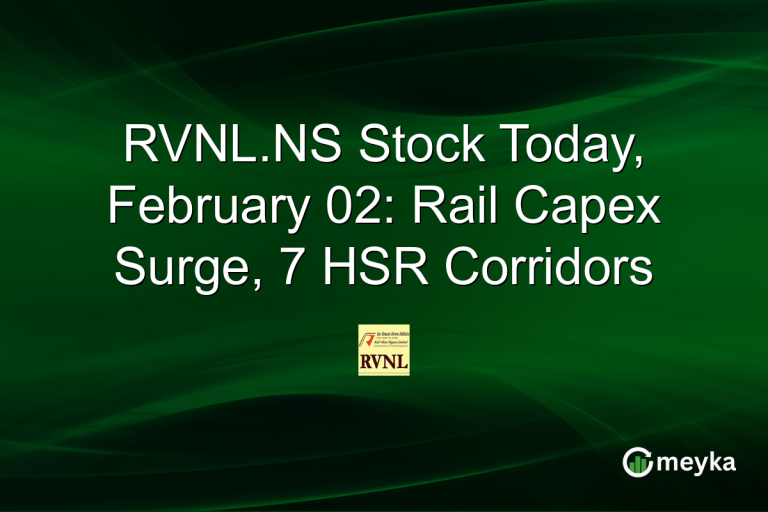 RVNL.NS Stock Today, February 02: Rail Capex Surge, 7 HSR Corridors