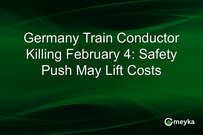 Germany Train Conductor Killing February 4: Safety Push May Lift Costs