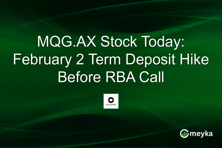 MQG.AX Stock Today: February 2 Term Deposit Hike Before RBA Call
