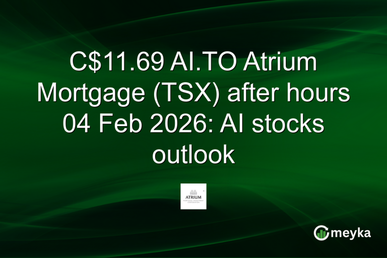 C$11.69 AI.TO Atrium Mortgage (TSX) after hours 04 Feb 2026: AI stocks outlook