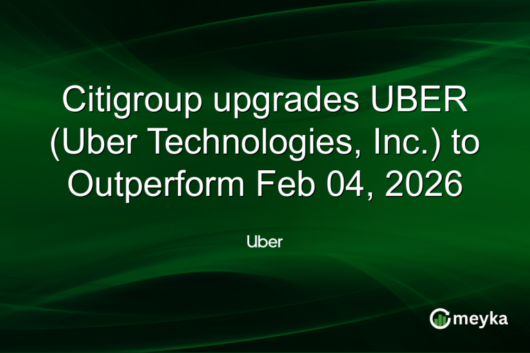 Citigroup upgrades UBER (Uber Technologies, Inc.) to Outperform Feb 04, 2026